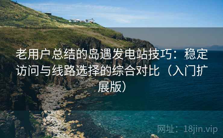 老用户总结的岛遇发电站技巧：稳定访问与线路选择的综合对比（入门扩展版）