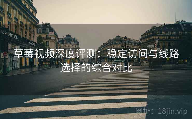 草莓视频深度评测：稳定访问与线路选择的综合对比