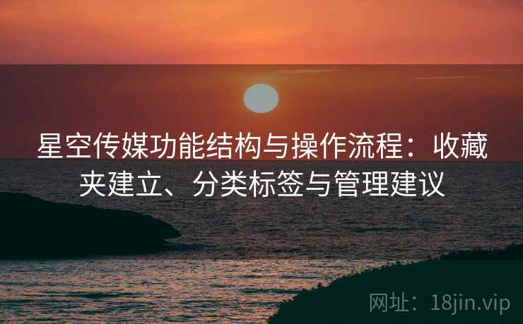 星空传媒功能结构与操作流程：收藏夹建立、分类标签与管理建议