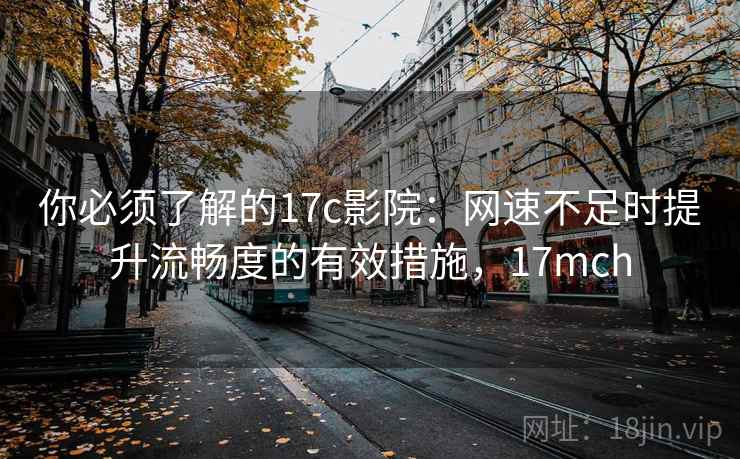 你必须了解的17c影院：网速不足时提升流畅度的有效措施，17mch